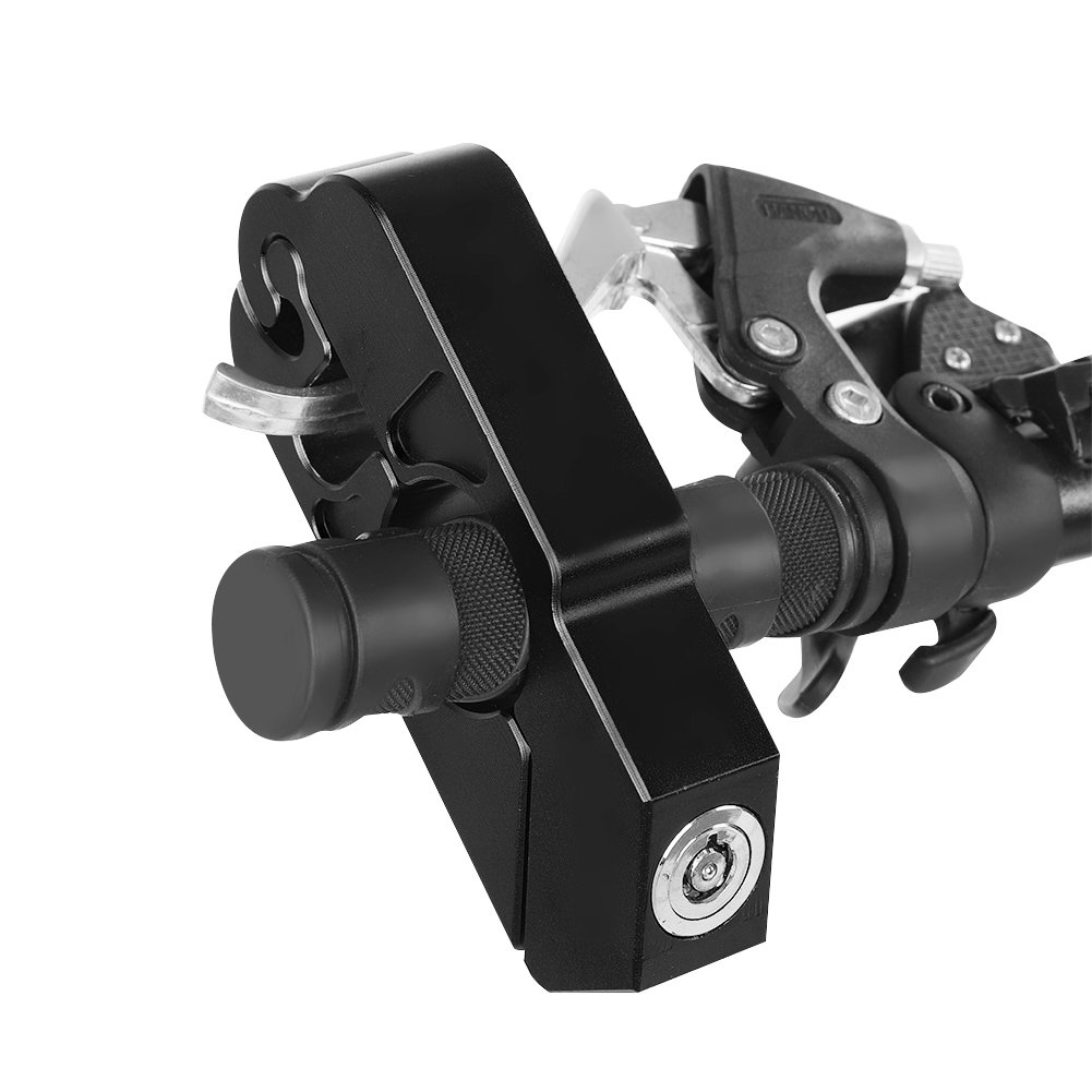 Candado De Frenos Para Motocicleta - Aleación De Aluminio, Universal, Seguridad Antirrobo