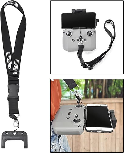 Miniatura 5 de misppro Neck Strap Buckle Lanyard Anti-Lost for DJI Mavic Air 2 Accessories Black