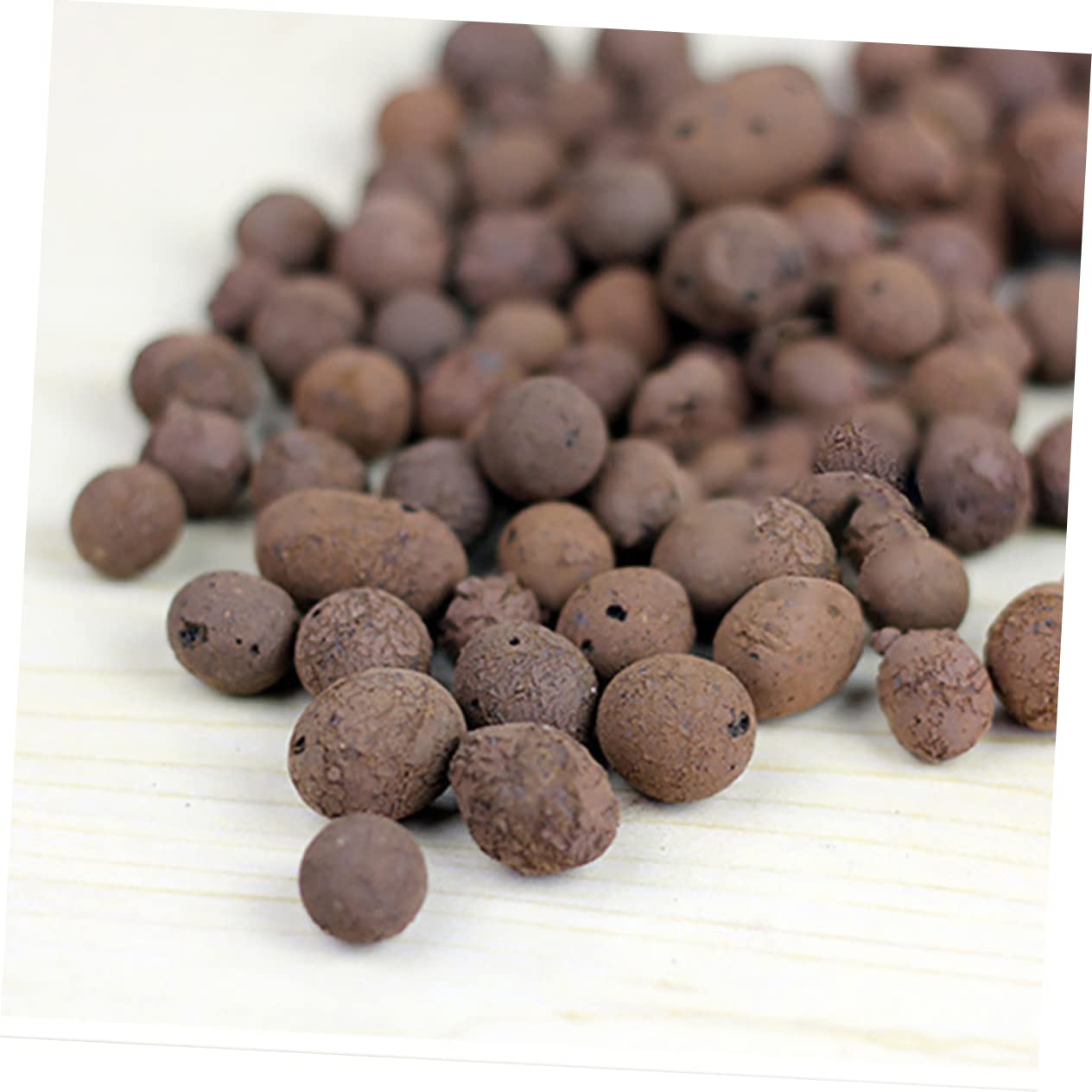 BESPORTBLE Blähton Pflanzkies 1 Kg Wasser und Luftspeichernd 0,5–1cm Tonkies für Garten Hydrokultur Bodendecker für Pflanzenwachstum und Drainage