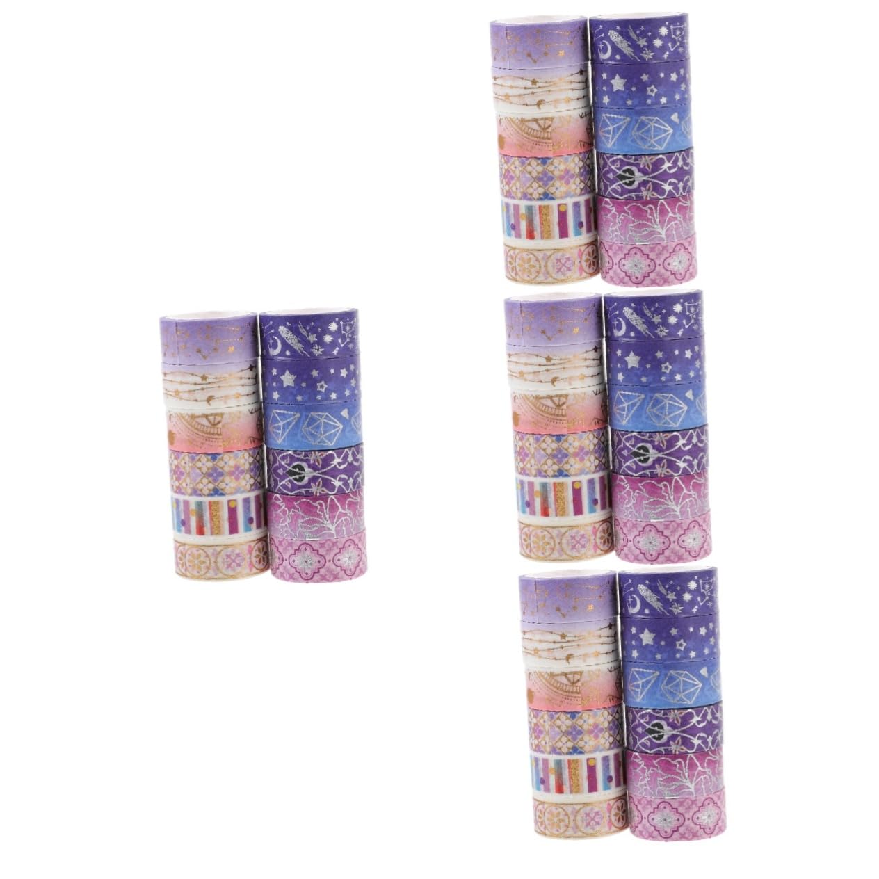 Operitacx Cinta Washi Tape Decorativa Diseño Para Scrapbooking Y Manualidades Por Rollo Para Etiquetas Y Álbumes 12 * 4