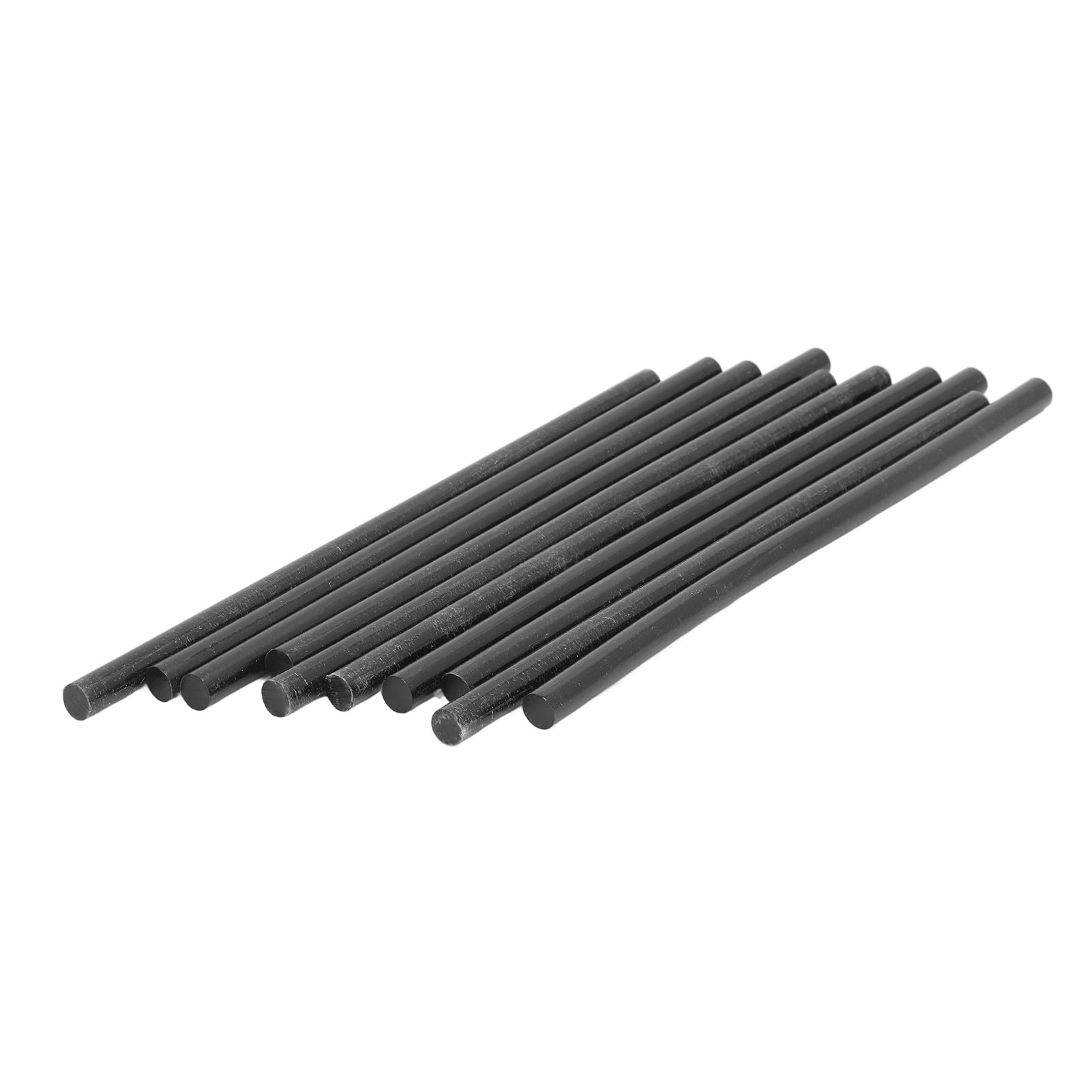 Lot de 38 bâtons de colle thermofusible à chaud en résine EVA Forte adhérence sans odeur Noir 11 x 270 mm