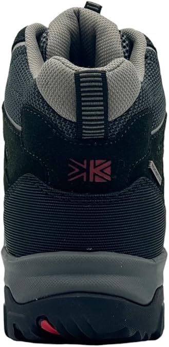 Karrimor Mens Mount Mid Suede Boots Lace Up Breathable Waterproof