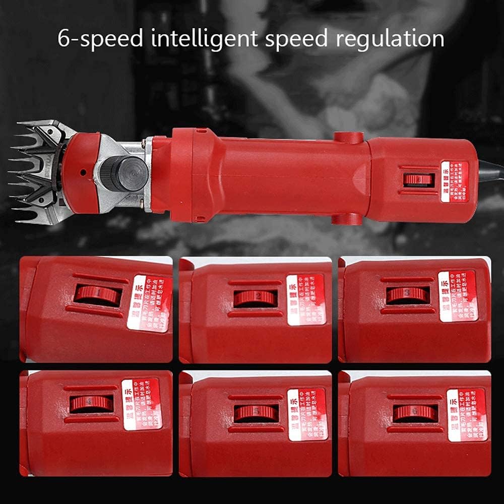 Professional Goats/Alpaca/Sheep Shear Sheep Shearer 350W Electric Sheep Shearing Machine 2400Rpm Sheap Clipper Wool Scissors Animal Hair Trimmer for Shearing Horse Cattle Sheep Goat Alpaca Camel