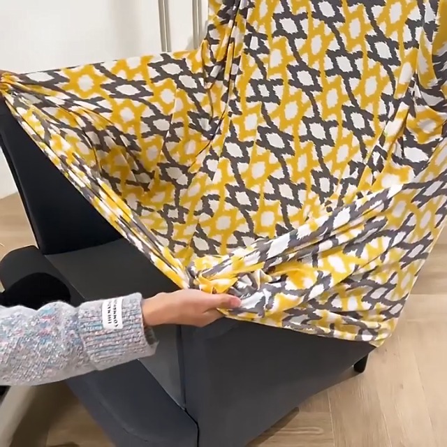 Copripoltrona Con Orecchie 2 Pezzi Elasticizzato – Fodera Morbida Con Fantasia Dente Di Leone Per Poltrone A Orecchioni - 3