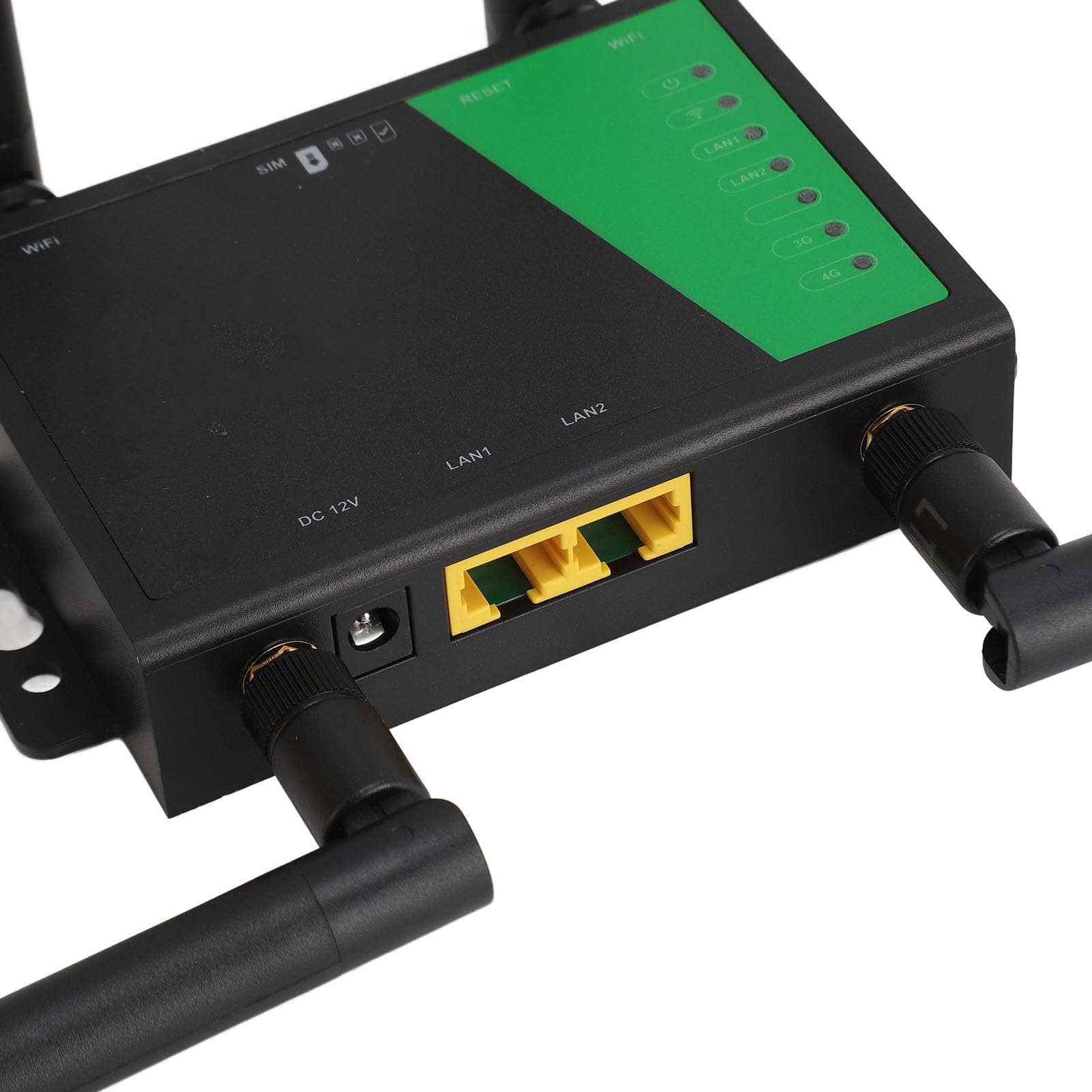 Router Wireless 4G LTE, Modem Router 4G LTE Sbloccato con Slot per Scheda SIM, Antenna WiFi 5dBi Ad Alto Guadagno da 300 Mbps per Interni Smarthome (Spina europea)