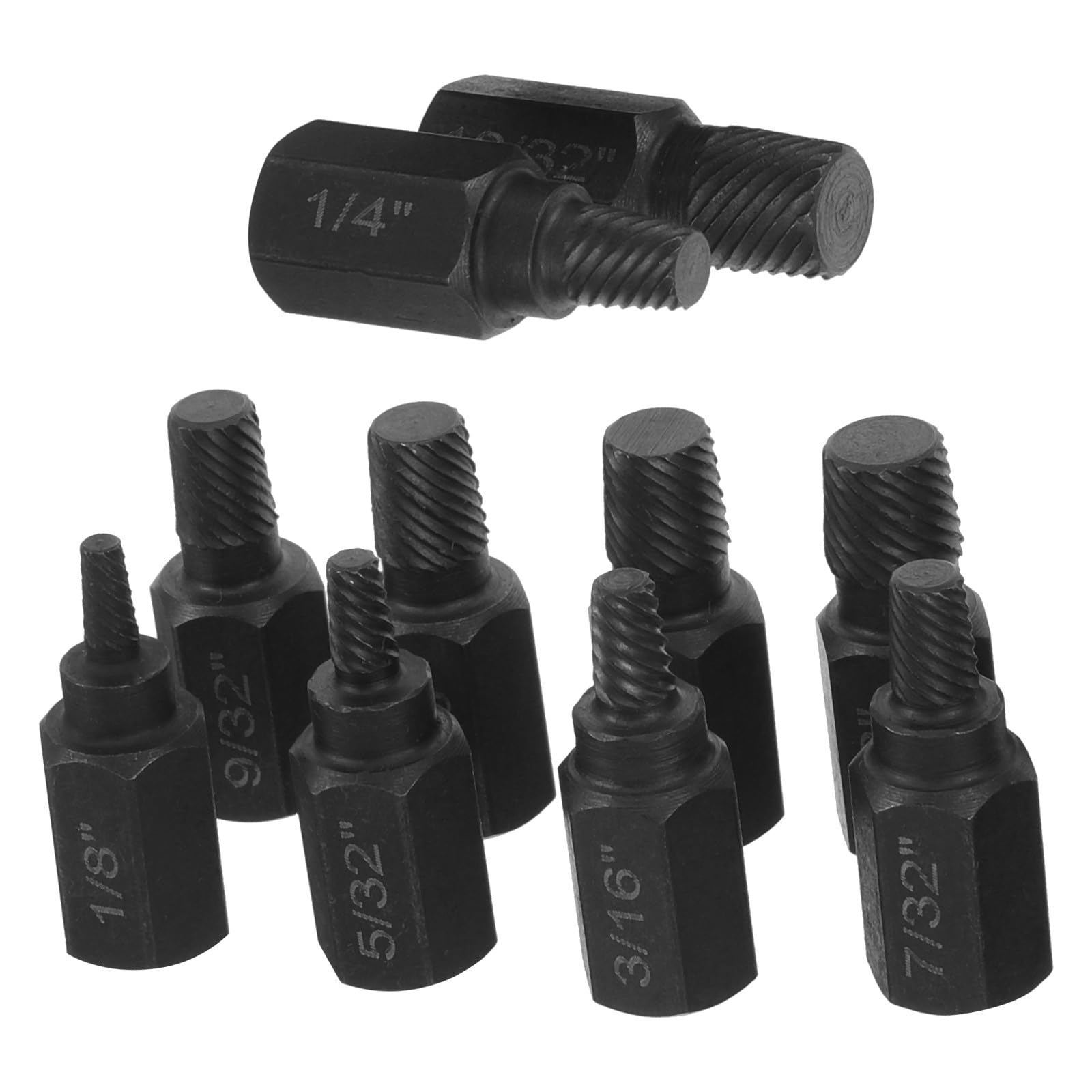 Gadpiparty 5 Set Cacciavite Spurgo Trapano Adattatore Estrattore Vite Kit Cricchetto Bullone Leva Bloccaggio Dado Ruota Rimozione Snap Strumenti Automotive Elettrico Cacciavite Dado Acciaio