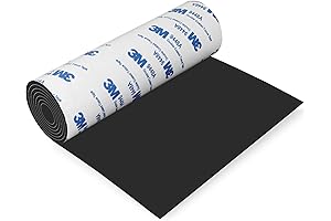 5" x 40" No Slip Furniture Pads - Prevent Scratches and Damage to Hardwood Floors