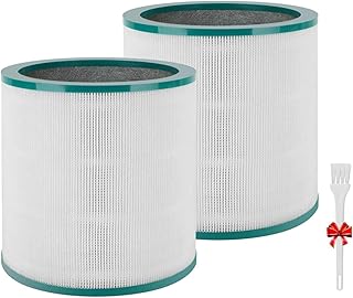 AM11 BP01 Replacement Filter Compatible with Dyson Tower Purifier Pure Cool Link TP01 TP02 TP03, Part# 968126-03 - 2pack
