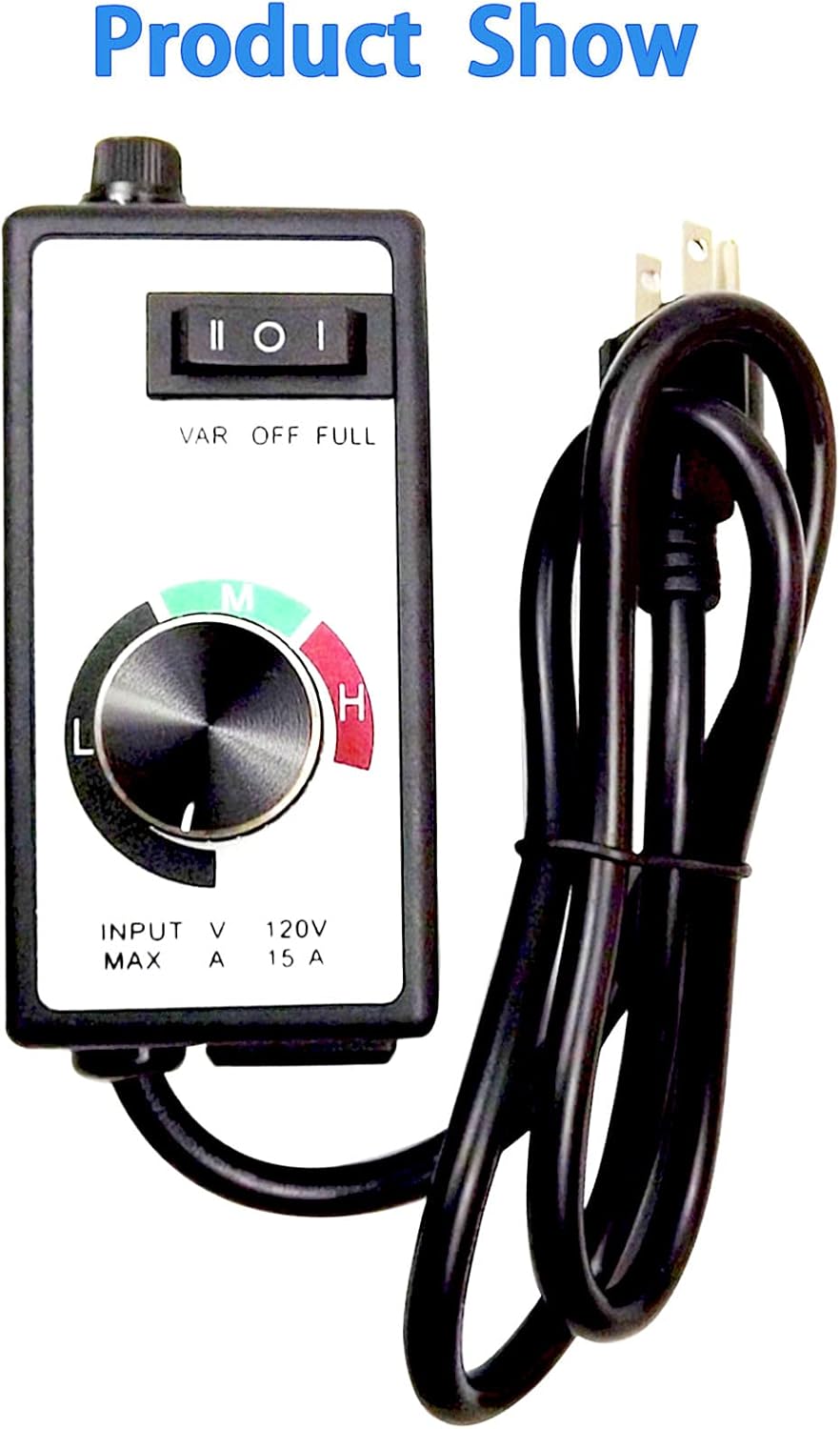 Buy For Router Fan Variable Speed Controller Electric Motor Rheostat AC