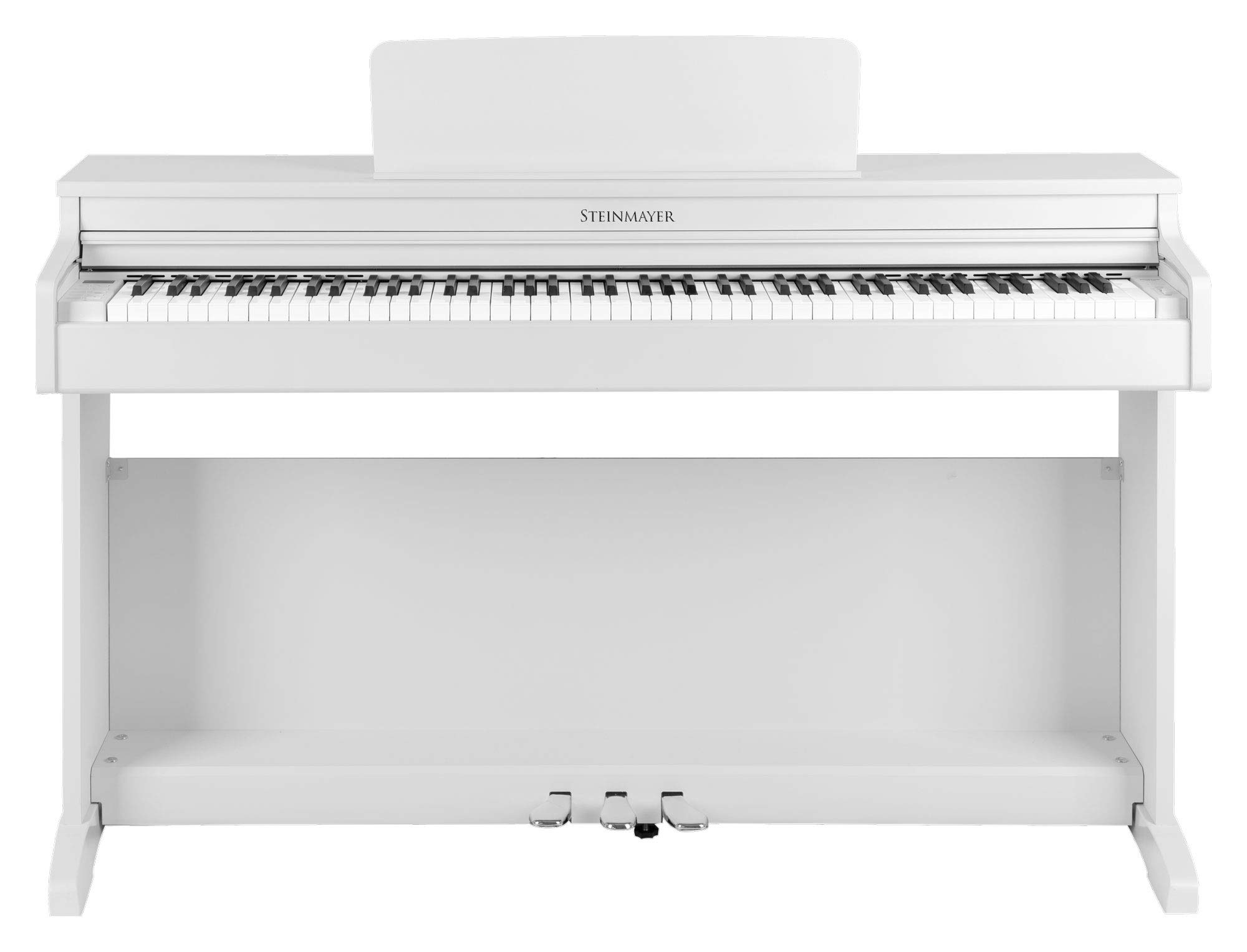 DP-321 WM Piano Digital - 88 teclas con mecanismo de martillo - Ebony/Ivory Touch - 2 salidas para auriculares - 3 pedales - Función de grabación - Bluetooth Audio/MIDI - blanco mate