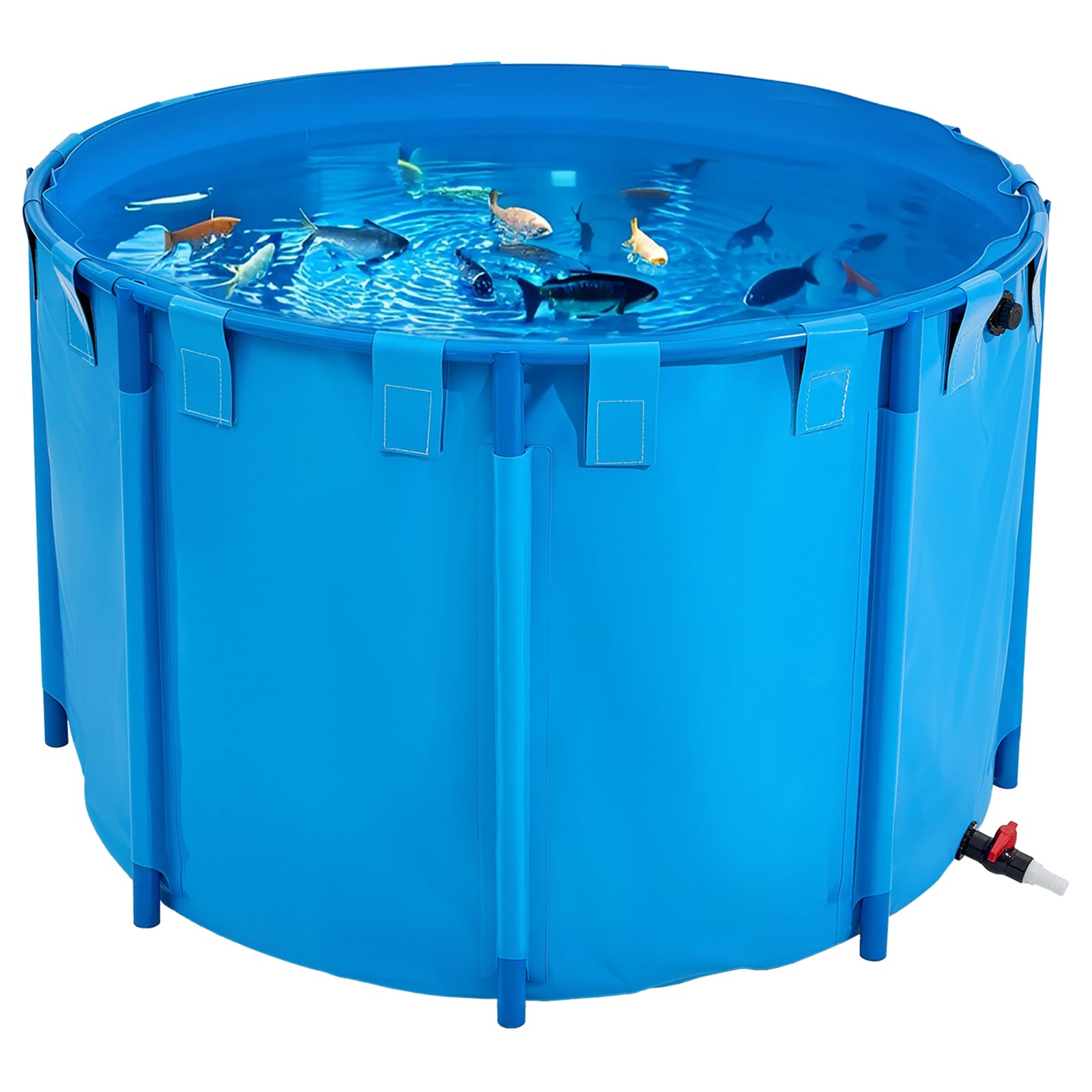 VEVOR 450 Gallon Round Above Ground Fish Pond