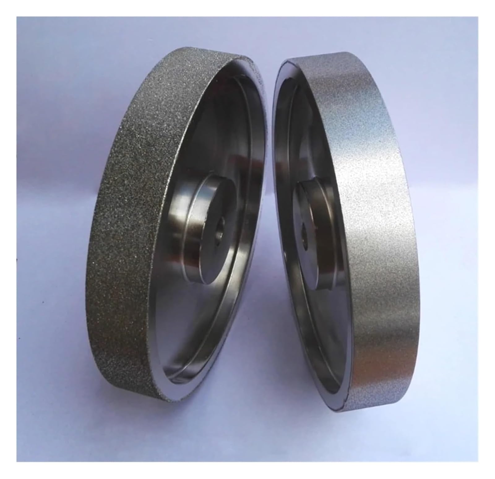 Mola diamantata smerigliatrice piatta diametro 6 pollici 150mmx25x12.7mm for lucidatura di pietre e metalli grana 80/180/240/600/800/1000(80)