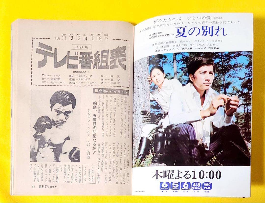 Amazon.co.jp: 昭和48年1973年発刊TVガイド桜田淳子レッドバロンミキ 