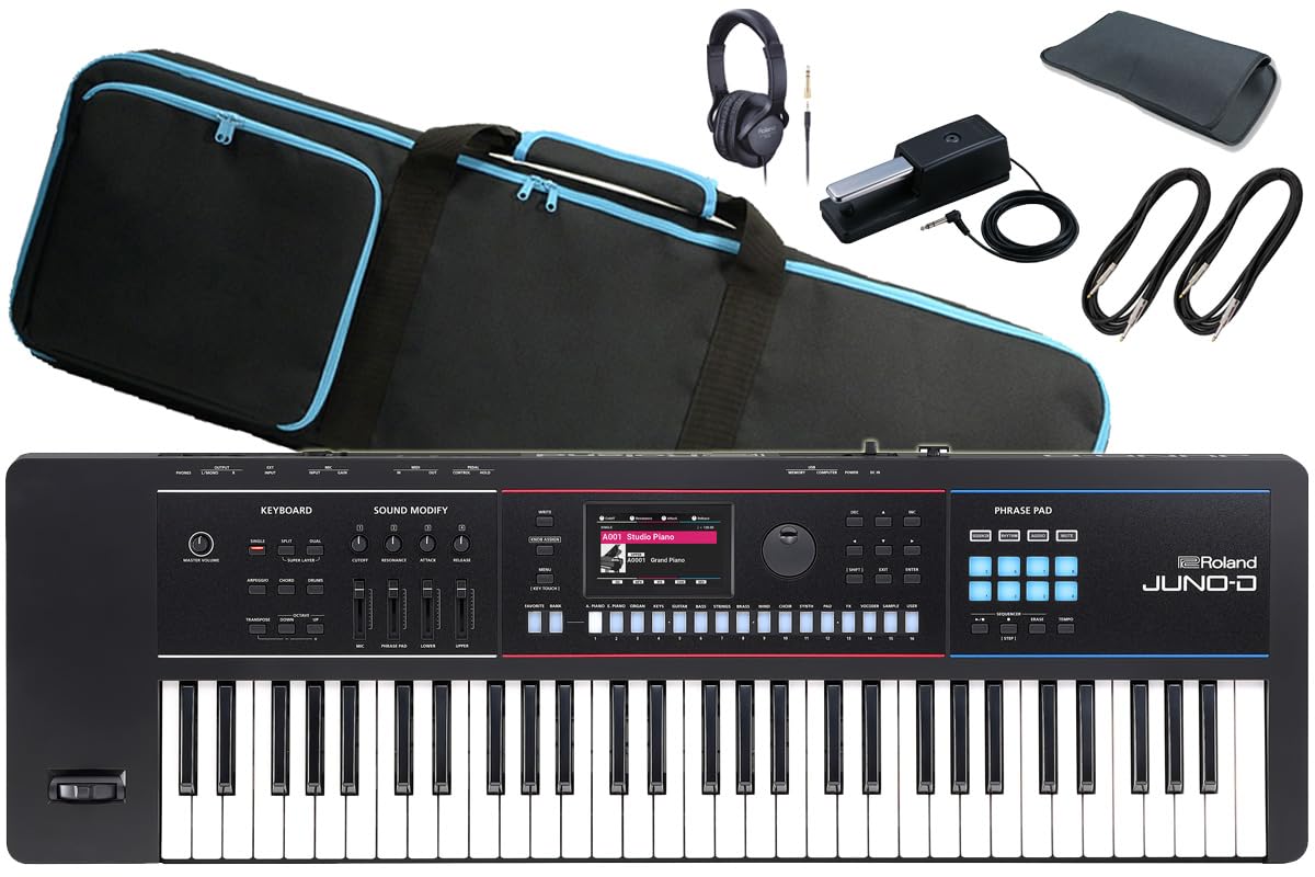 JUNO-DS後継機種] Roland JUNO-D6 シンプルセット + 背負える