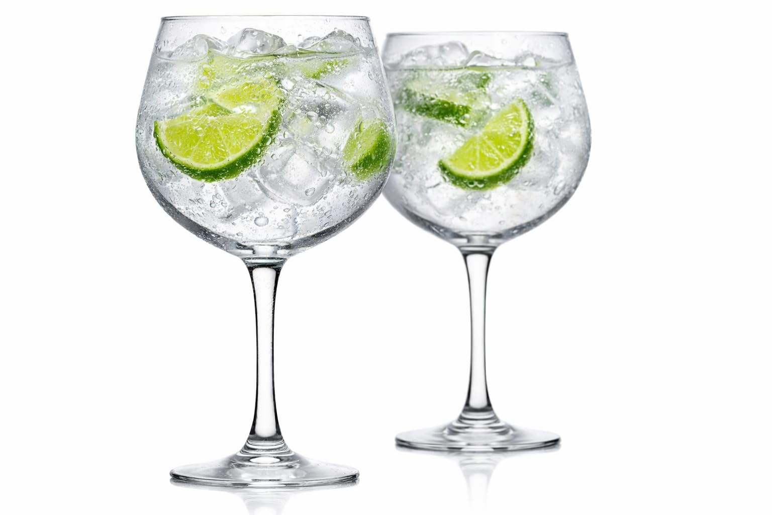 Cristal D'arques Ultime Crystal Gin Glasses Set of 2 - Balloon Bowl Gin Glass Gift Set, 700ml Wide Bowl Crystalline, Elegant French Design, Dishwasher Safe