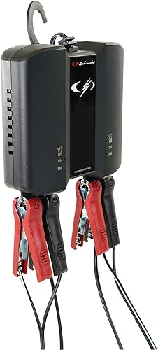 Schumacher SC1410 6V12V dos bancos 2A cargadormantenedor de batería, color negro