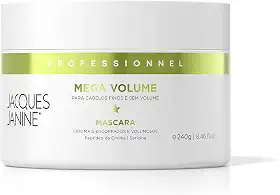 Jacques Janine Máscara Volume Cabelos Finos 240G