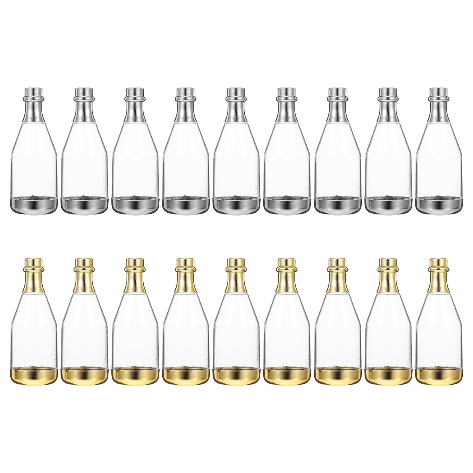 Boîte à dragées mariage plastique bouteille originale lot de 20 - 8