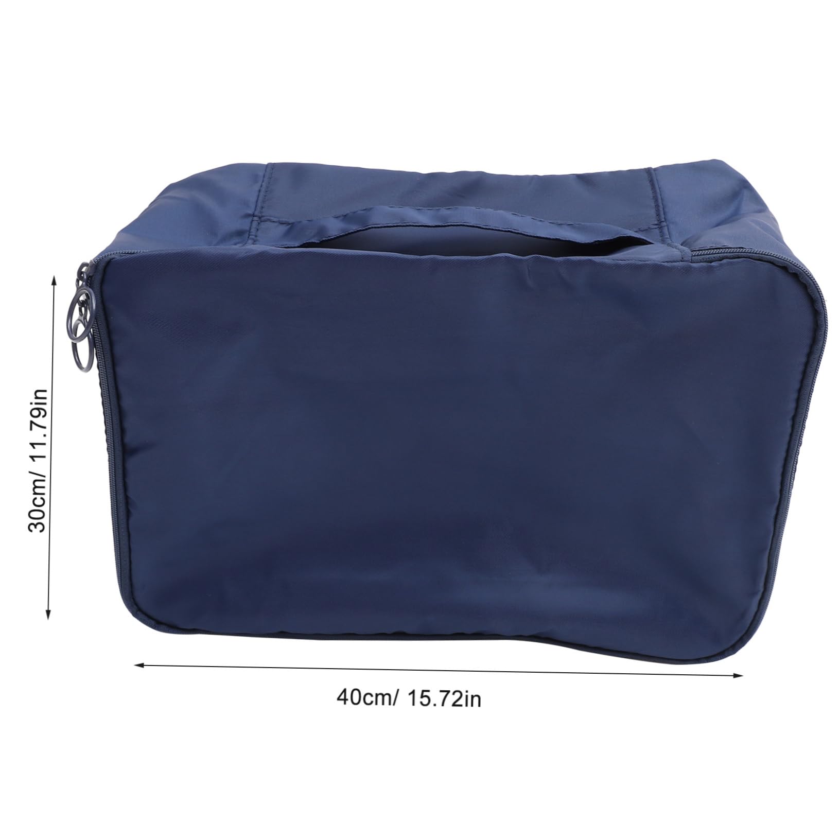 Set Organizer da Viaggio per Bagagli in Poliestere Blu