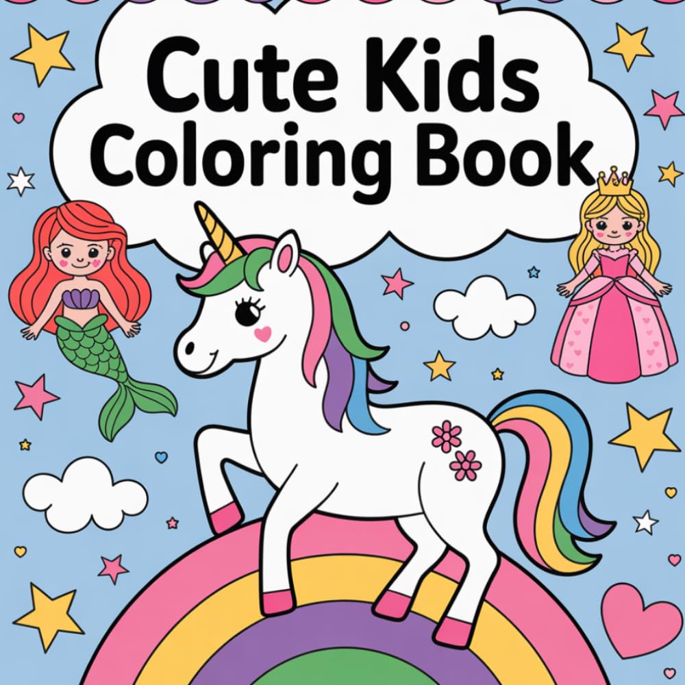 Summer Adventures Coloring Book: A Whimsical Journey Through Imagination Easy and Bold 108 Coloring Pages for Kids Creativity and Imagination