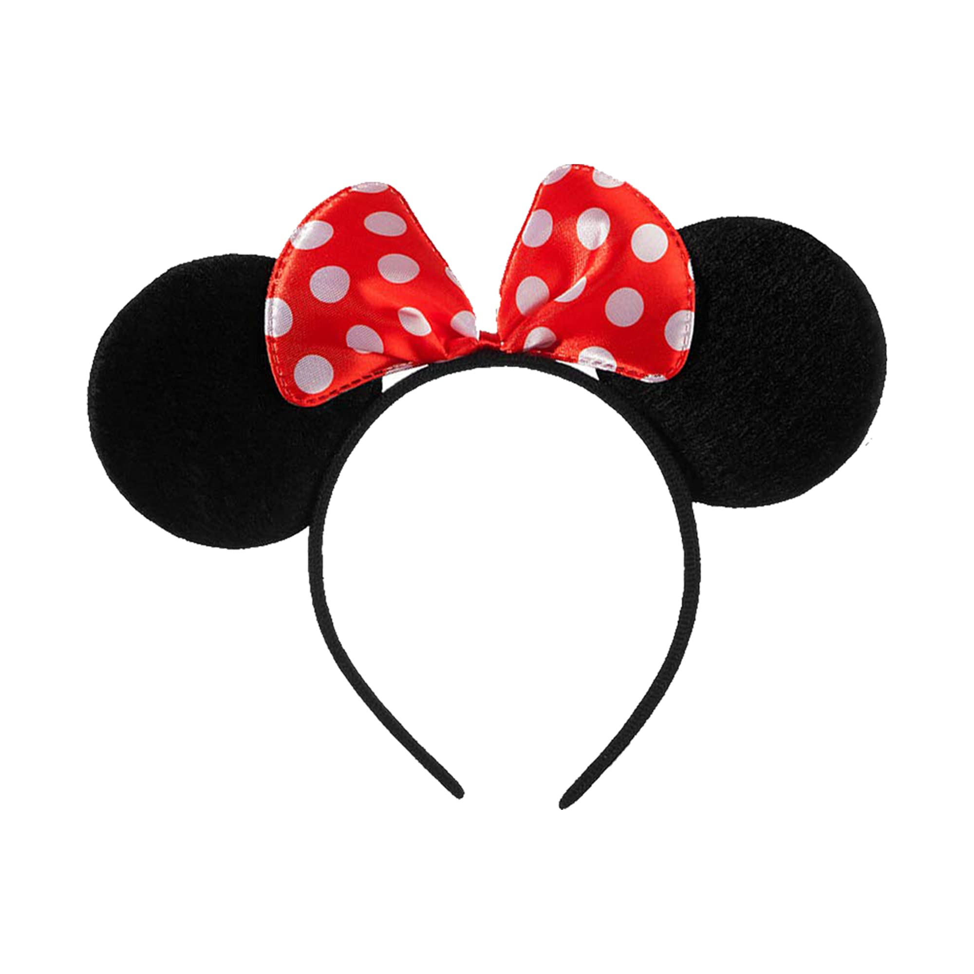 The Fancy Dress Halloween Headband For Women - Mouse Ears With Bow Horror Themed Halloween Costume Hair Accessory UK