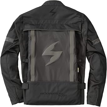 ScorpionEXO Cargo Air Men's Lightweight Mesh Reflective Motorcycle Riding Jacket Abrasion-Resistant CE-Rated Armor Cargo Bag
