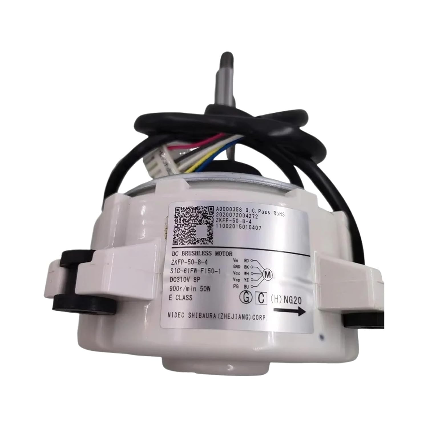 Air Conditioner DC External Motor Fan WZDK50-38G and SIC-61FW-F150-1 ZKFP-50-8-4 Compatible Accessories