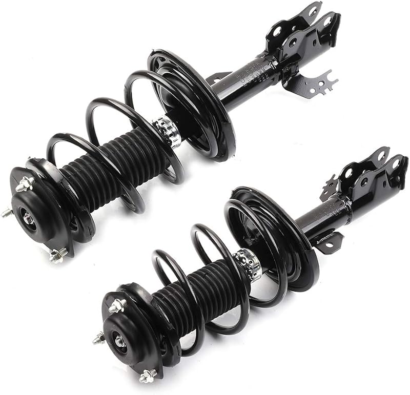 ECCPP 2X Front Struts Spring Assembly Struts Fit for Toyota Camry 2012-2017 | Complete Strut Assembly for Toyota Camry 2012 2013 2014 2015 2016 2017 Shock Absorber Coil Spring Assemblies for 72992 72993
