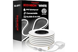 Shine Decor White LED Rope Lights
