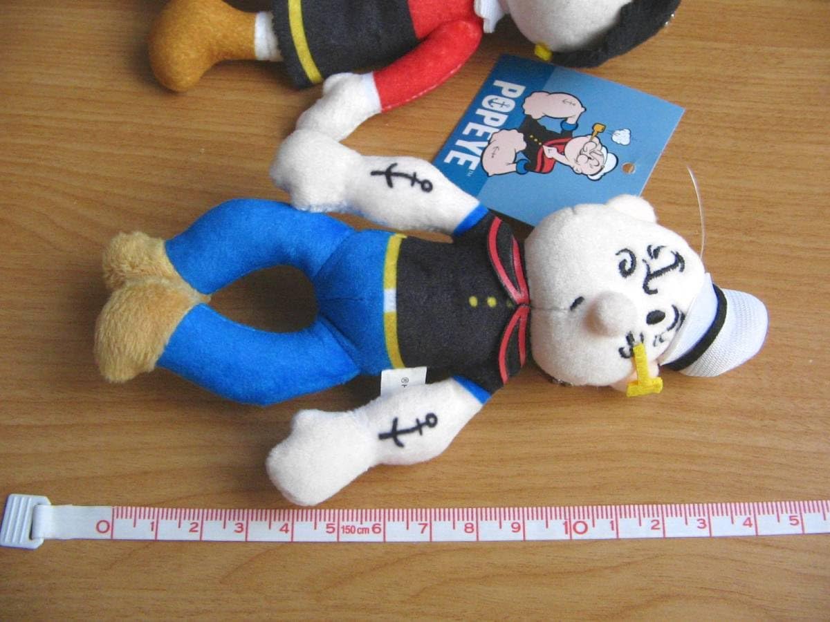 Amazon.co.jp: ポパイ＆オリーブ キーチェーンぬいぐるみ : おもちゃ
