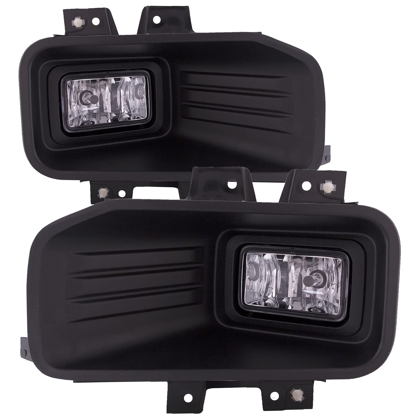 Kit Antiniebla Izquierdo Derecho Luces Antiniebla Halógenas Para Ford F-150 2018-2020 - Izquierda Y Derecha - Incluyen Bombillas Repuesto Faros Niebla
