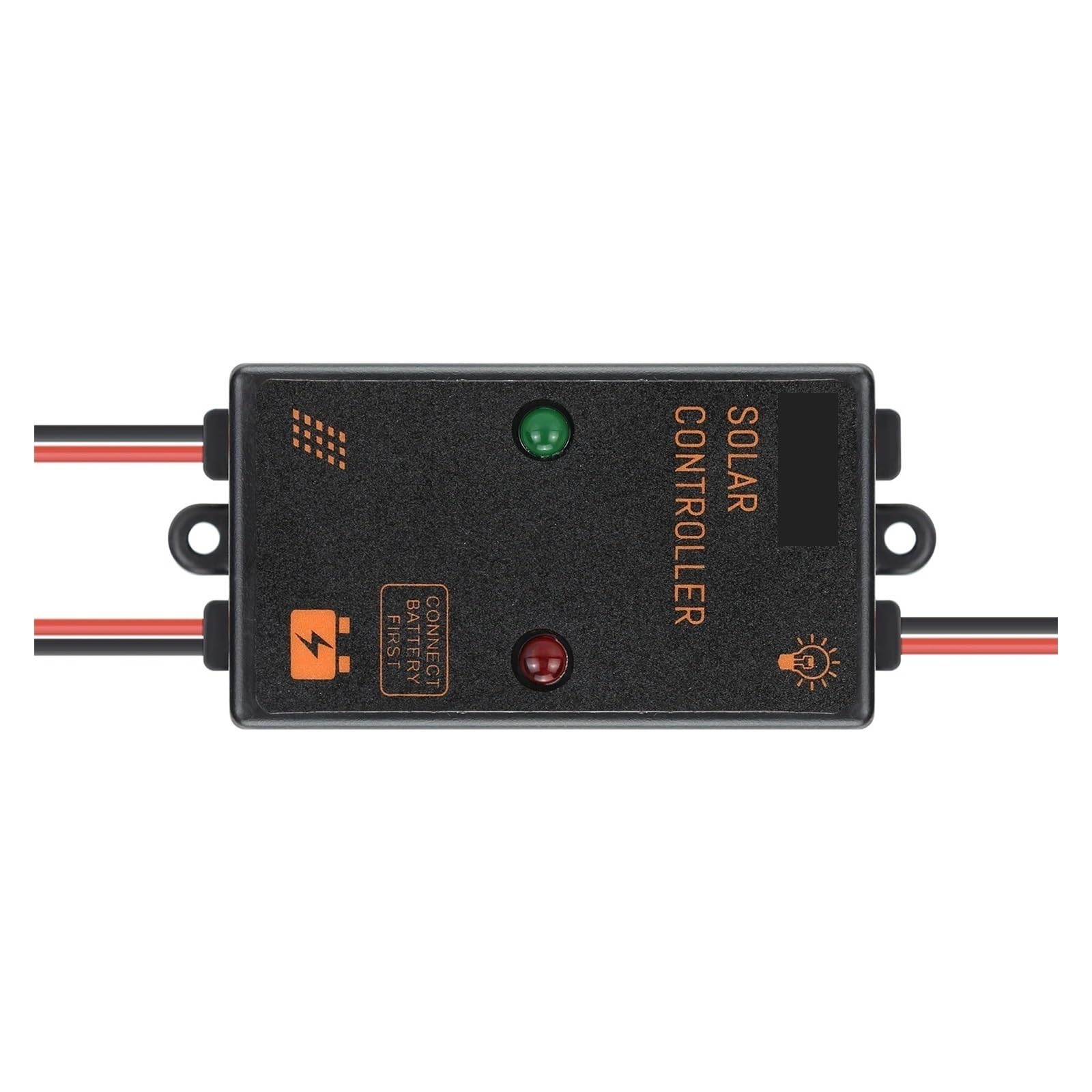 Kontroler ładowania słonecznego, 5A 6V/12V I 10A 12V/24V Regulator Ładowania Słonecznego Wodoodporny IP68 Praca Przez 24 Godziny Z Panelową Baterią Słoneczną(5A 6V 12V)