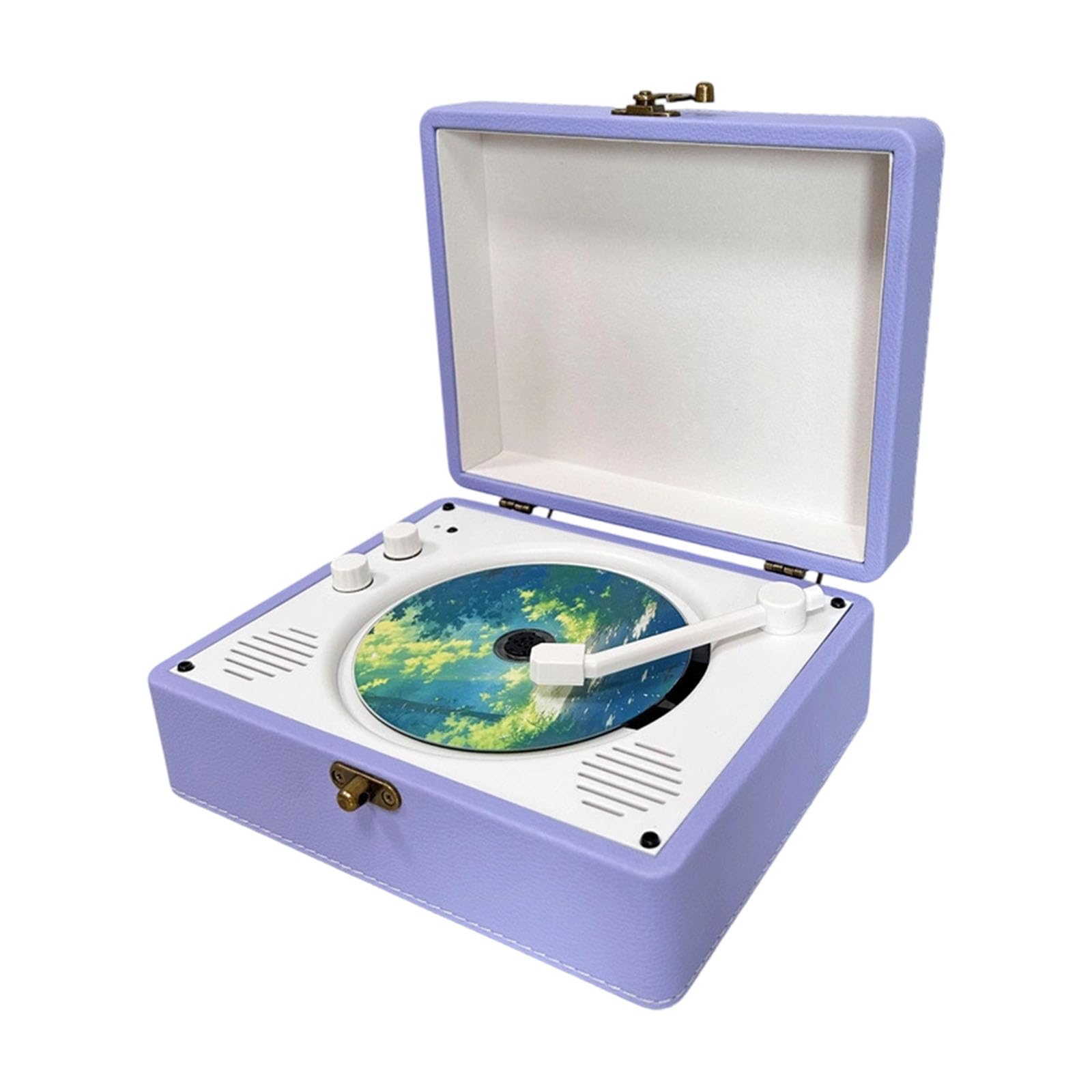 Reproductor de CD portátil para entusiastas de la música, múltiples formatos y resistente a los golpes, reproductor de música ABS