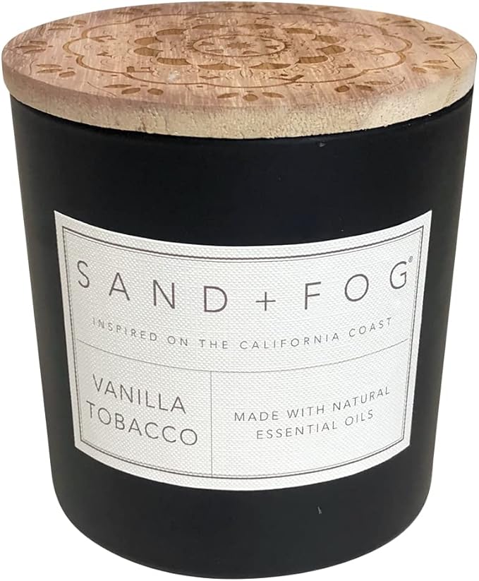 Sand + Fog Scented Candles Vanilla Tobacco Additional