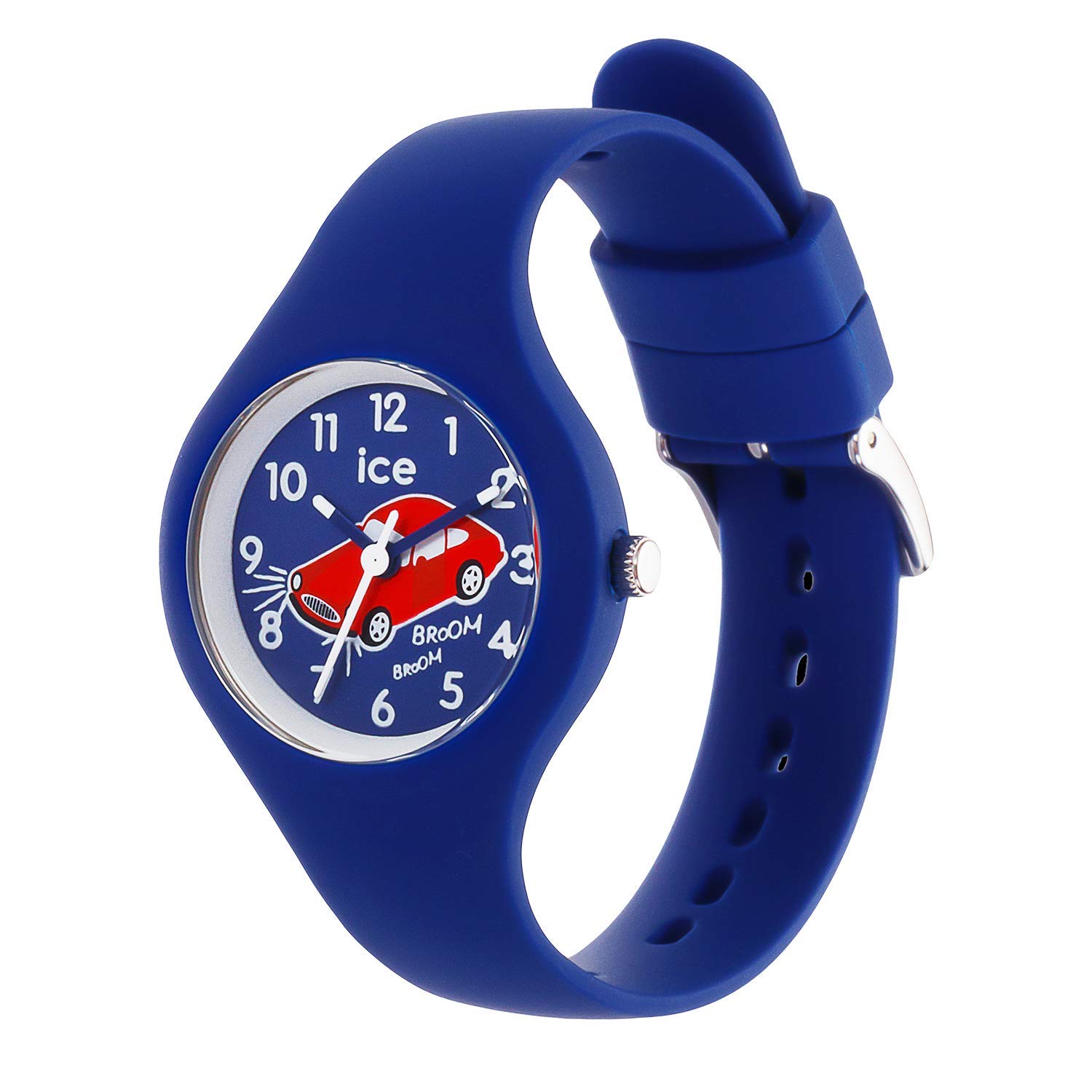 Ice-Watch - ICE fantasia Car - Montre bleue pour garçon avec bracelet en silicone - 018425 (Extra small)