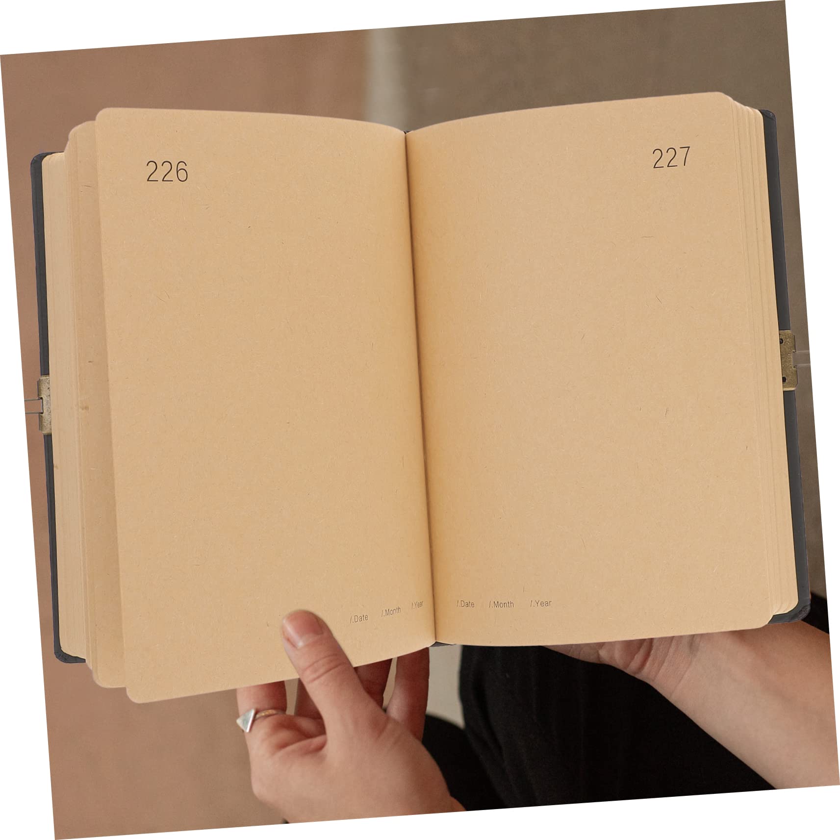 STOBOK Quaderno con Lucchetto, Diario Personale 365 Giorni, Portatile, in Carta, per Scrivere Idee, Scuola e Ufficio Stili multipli