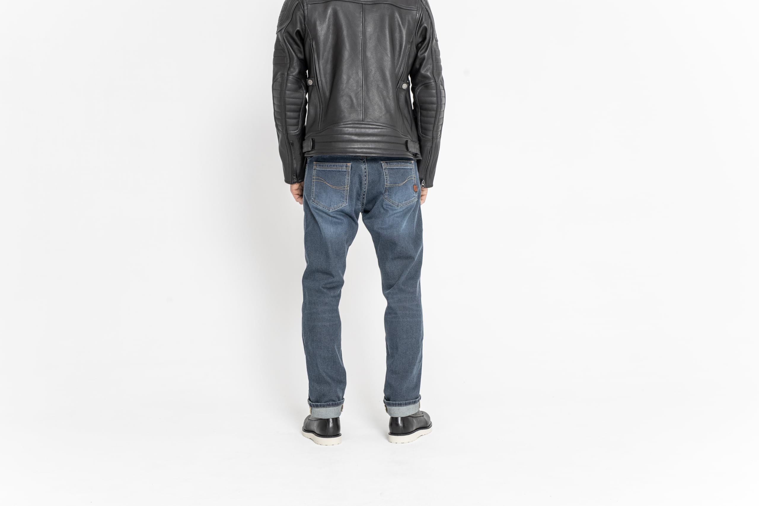 John Doe Taylor Mono Pantalon Moto Taylor Mono,Homme,32/32,Indigo - Sportif. - Homme