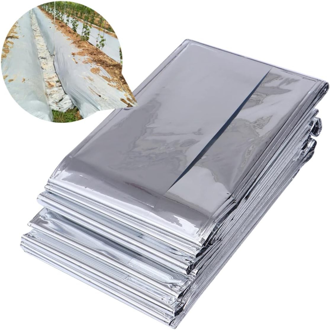 1pc Sturdy Greenhouse Reflective Film Durable Warm Film for Emergency Plant Protection for Gardeners Winter Plant Care