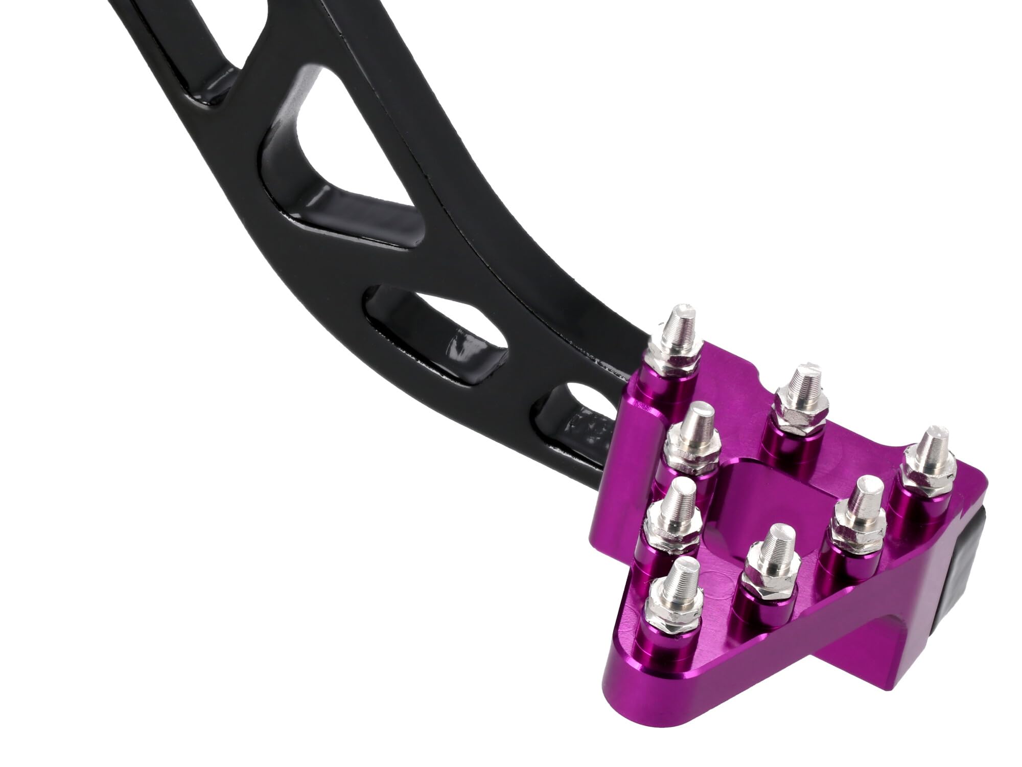 SH Fußbremshebel, oben liegend, Schwarz/Violett - für Simson S50, S51, S7