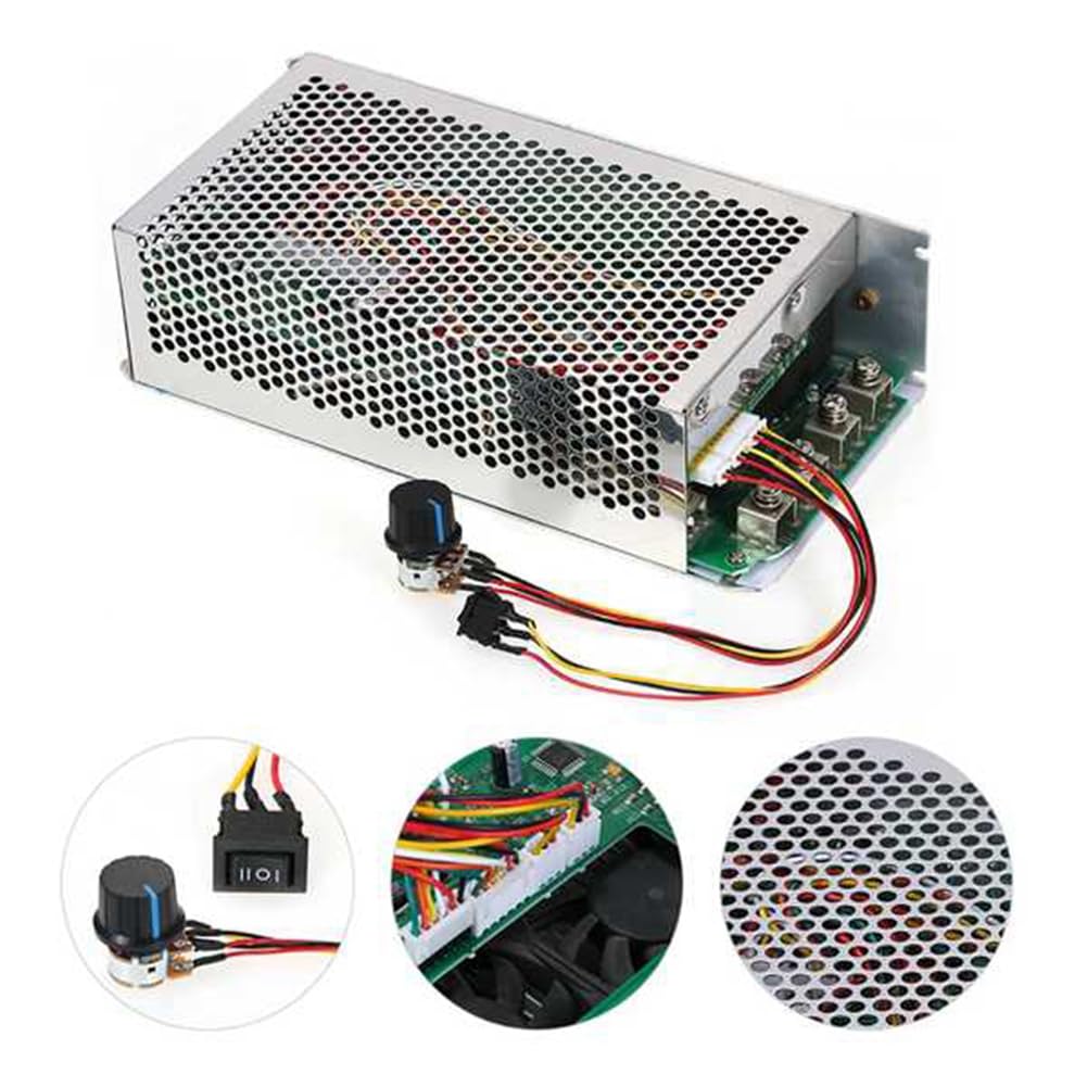 1 PCS DC Motor Drehzahlregler Regler DC 10V-50V 5000W 200A PWM Reversible Steuerung