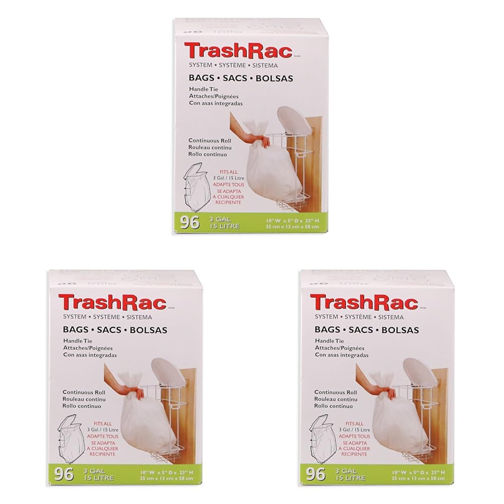 87096 96Ct 3 Gal Çanta, 3'li Paket, 96 Adet