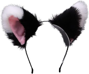 Faylay Cat Ears Furry Lovely Headband Cosplay Hairband Girl Women Party Headwear