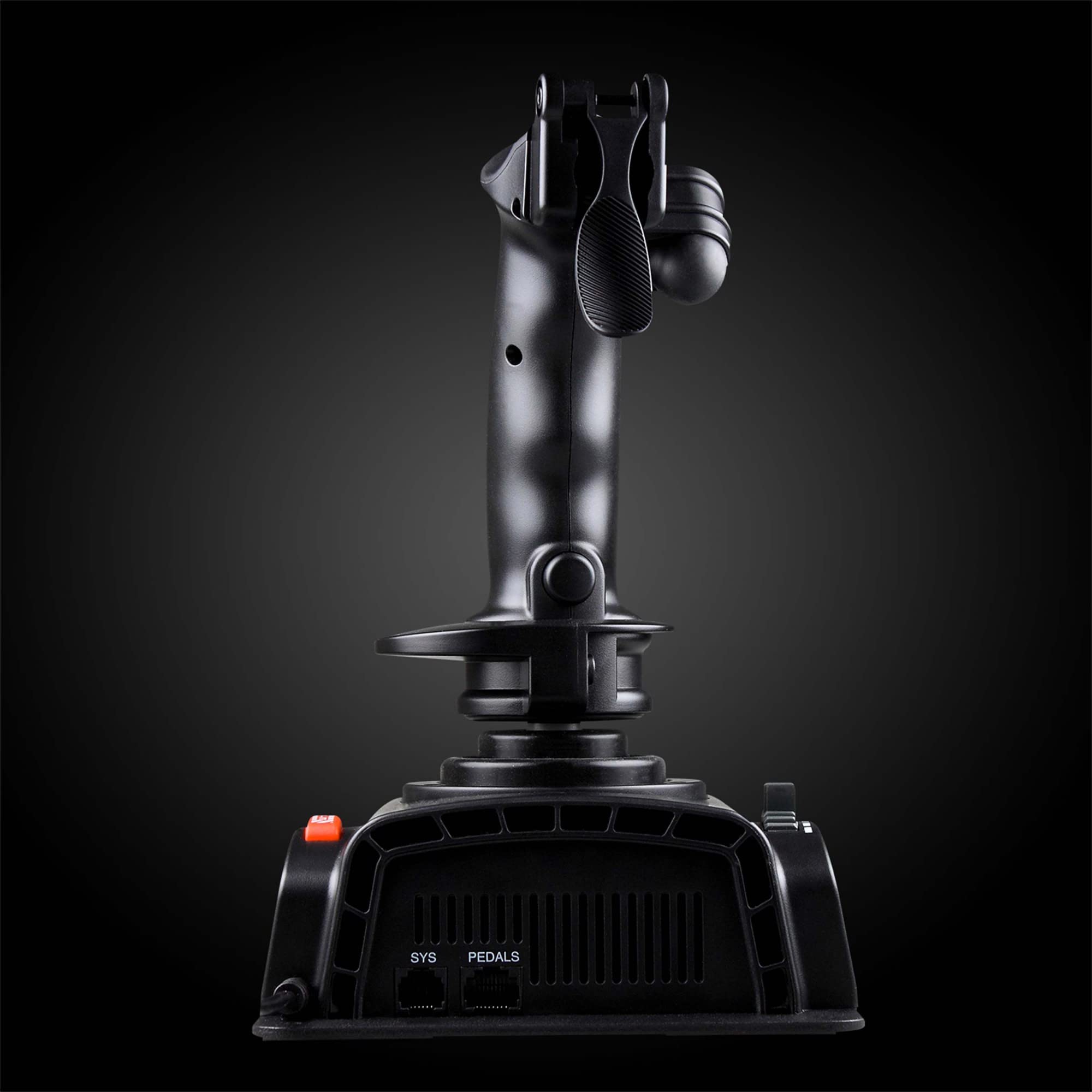 SIMPLETEK | Joystick da Volo Cablato per Simulatori di Volo | Impugnatura Ergonomica Pulsanti Programmabili PC Gaming
