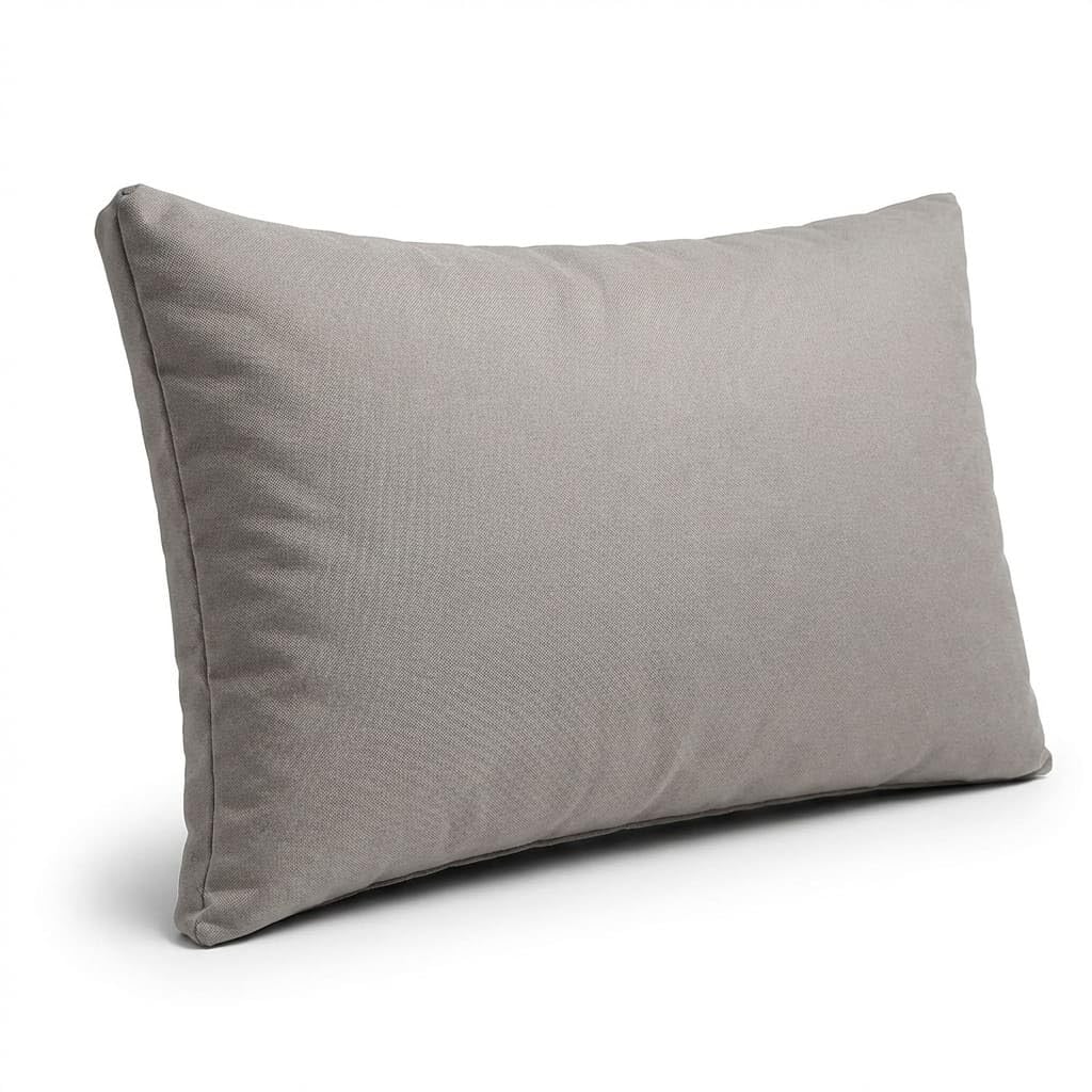 Rattan Garden Furniture Cushion Pads Replacement Seat or Back Cushions for Patio Sofa Chairs – Fits California Style Outdoor Water Resistant Garden Conservatory Seating (Grey, Back 60x40cm)