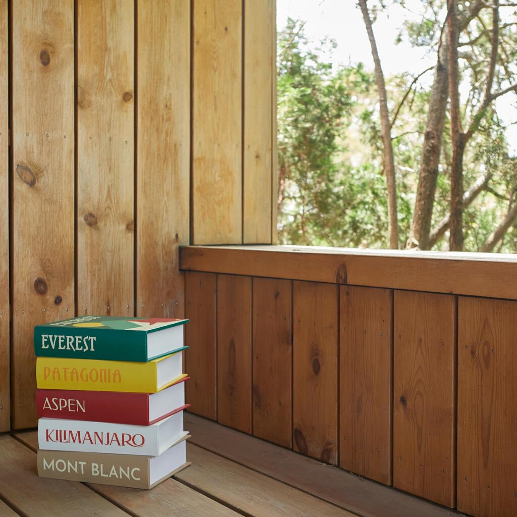 Balvi Tavolino Mountains Book Stack Con doppio scomparto segreto Legno