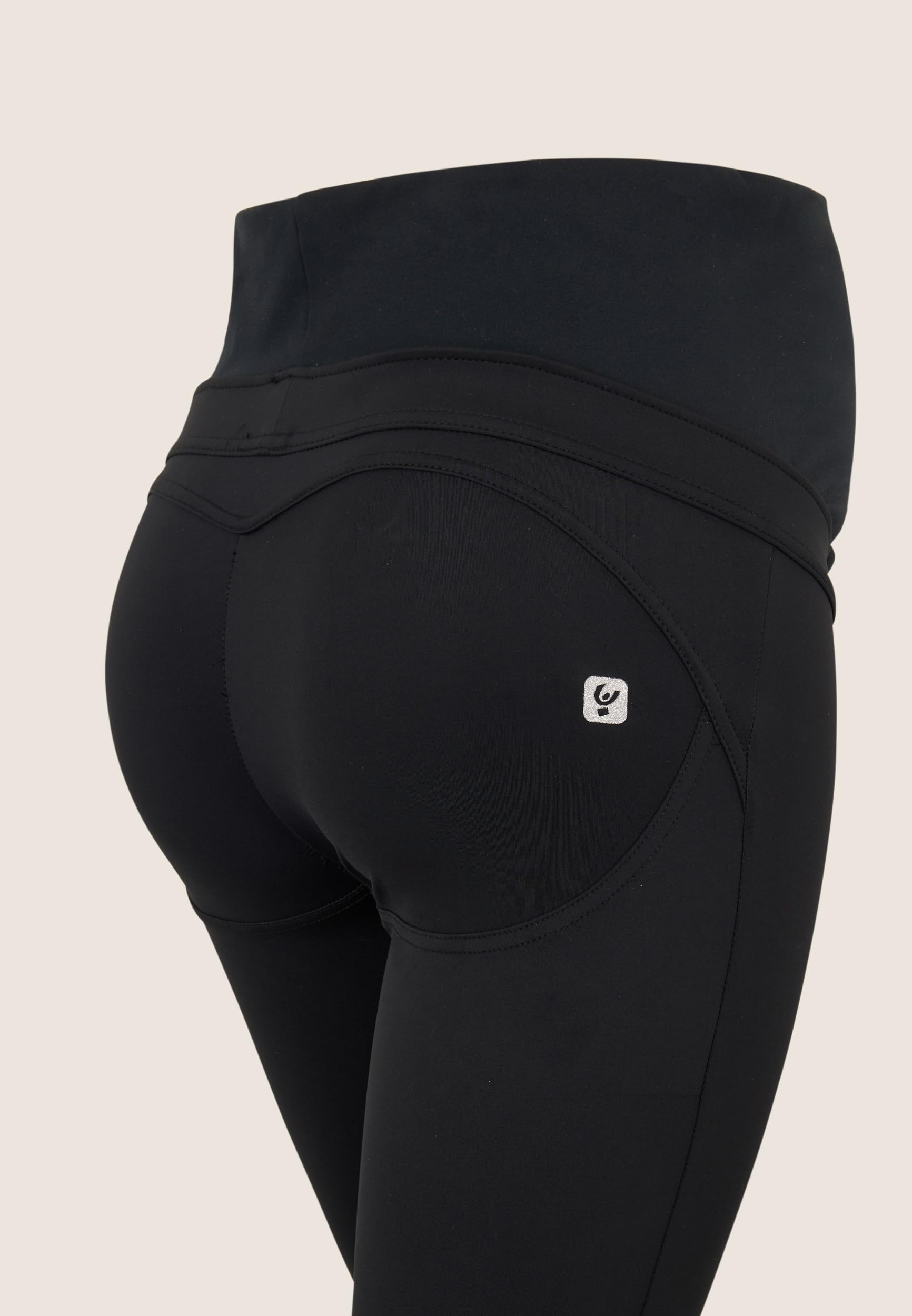 FREDDY - Leggings Wr.up Core Maternity In Tessuto Tecnico Traspirante, 77% Poliammide 23% Elastan