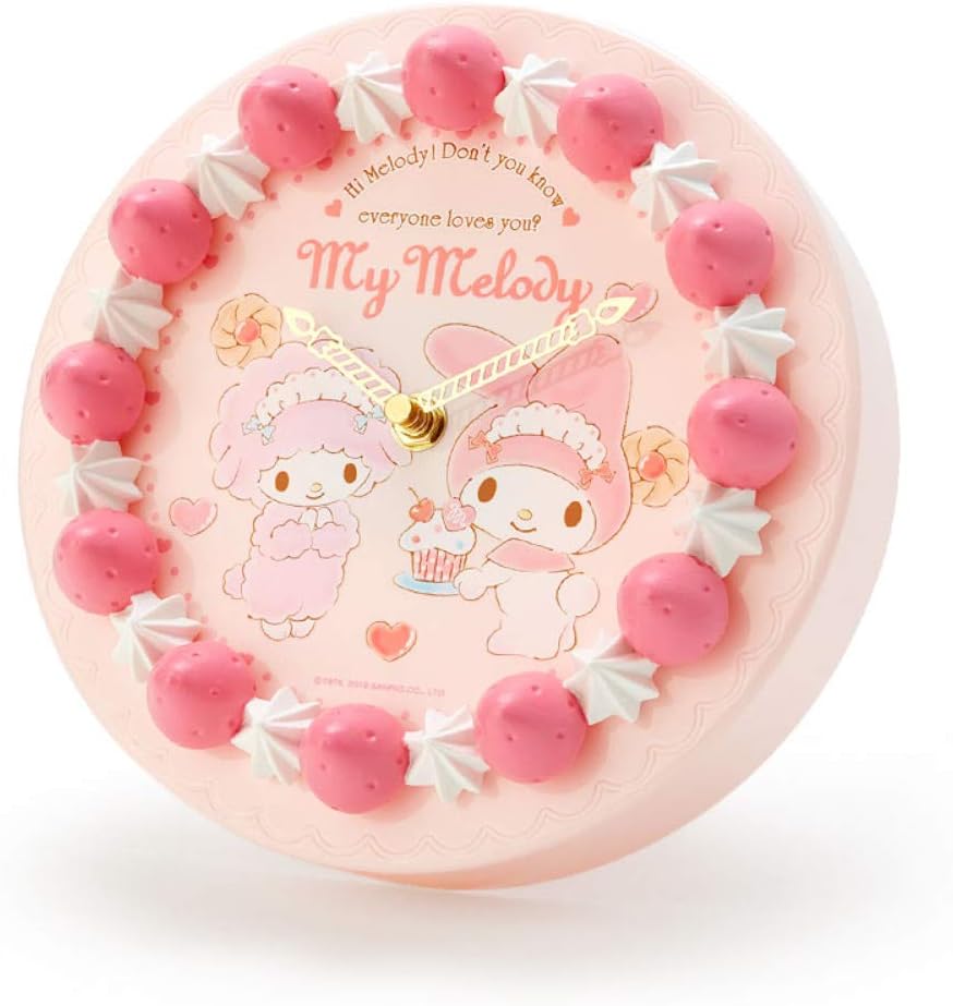 My Melody Cake Clock Clock