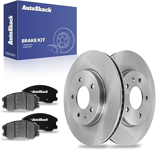 AutoShack Rotores de freno delanteros de cerámica | Reemplazo para Suzuki XL-7 2007-2009 Chevrolet Equinox 2012-2015 Captiva Sport 2008-2010 Saturn