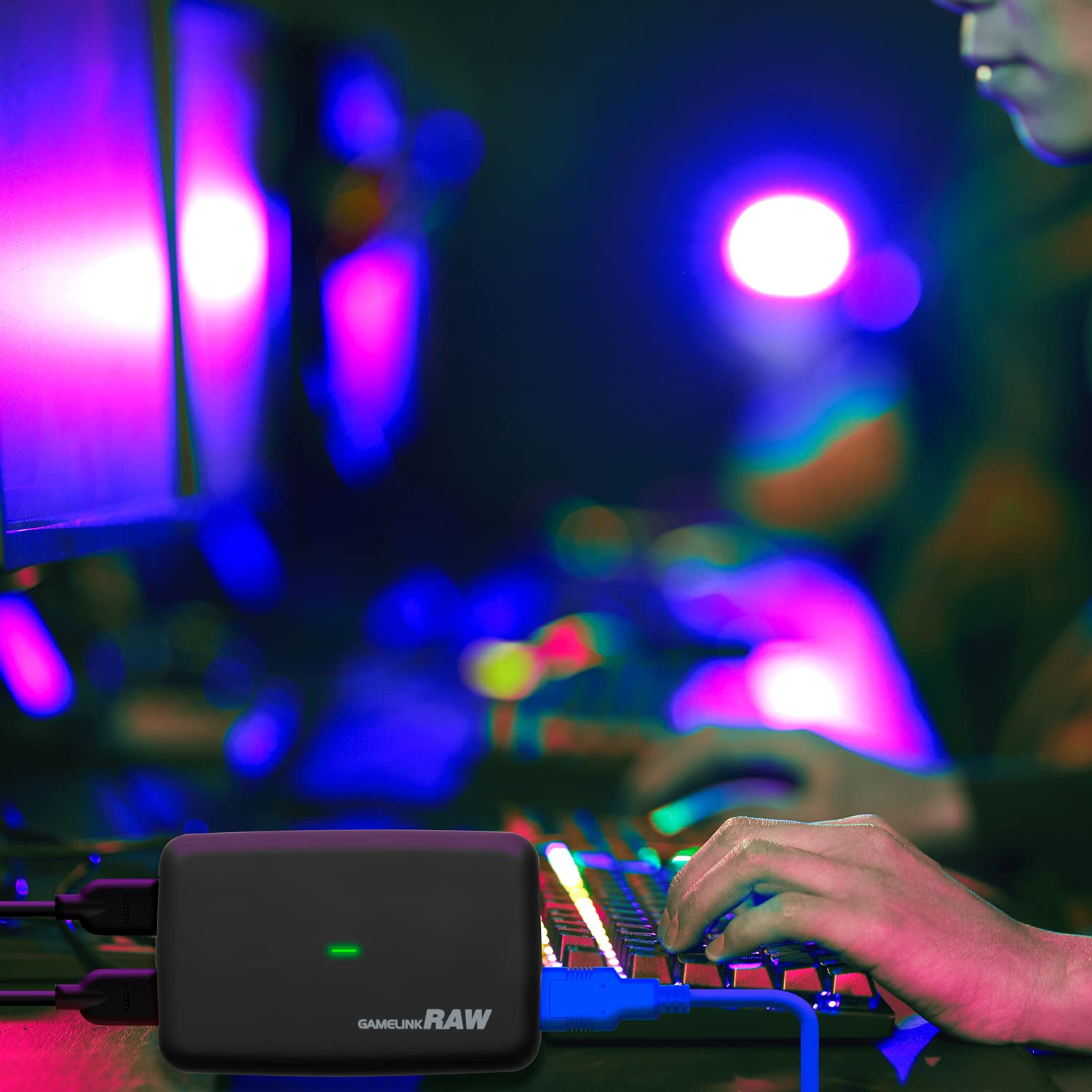 TechSide TSGAME120 Capture Scheda di Acquisizione 1080p 120 | Passthrough 4k 30 fps | Instant Gameview Latenza Ultra Bassa
