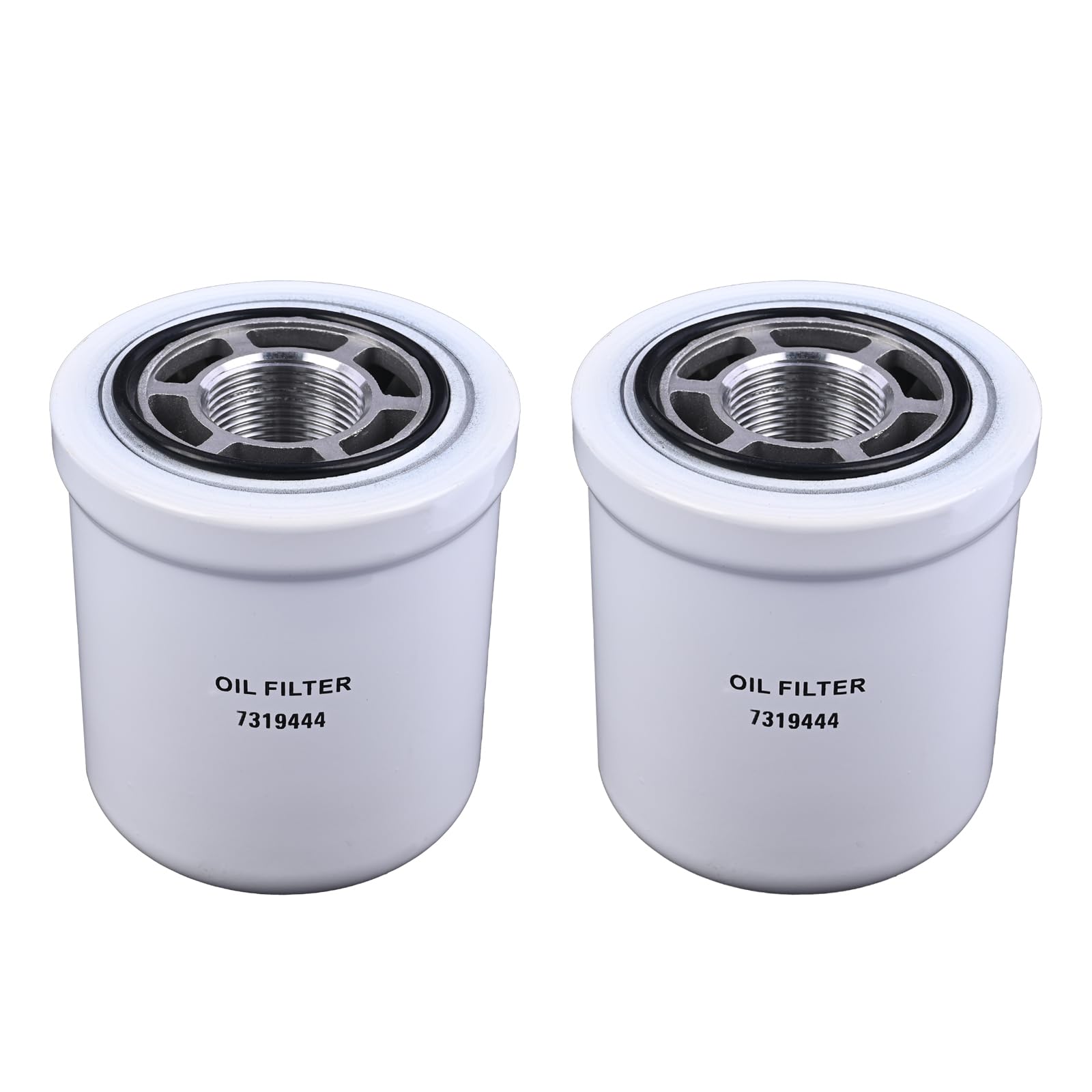 Magimaker Hydraulic Oil Filter 7319444 6686926 Compatible with Bobcat A300 T140 T250 T300 T550 T630 T750 S130 S150 S160 S250 S450 S550 S630 S185; for Mahindra 2538HST, John Deere F1145 4200 (2PCS)